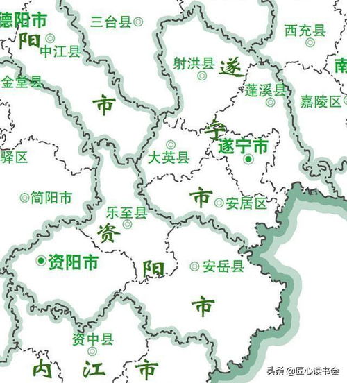 乐至县属于哪个市 资阳市地图  第1张